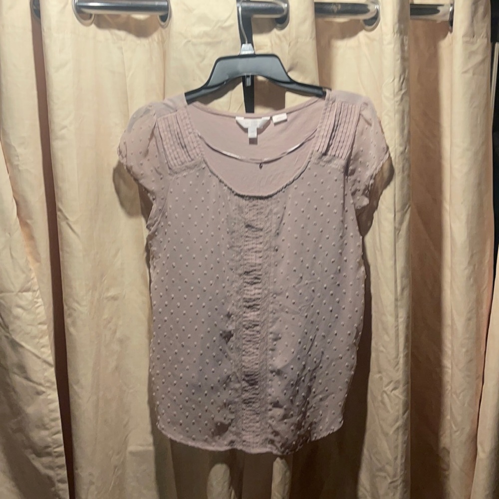 Pale pink Lauren Conrad blouse size M